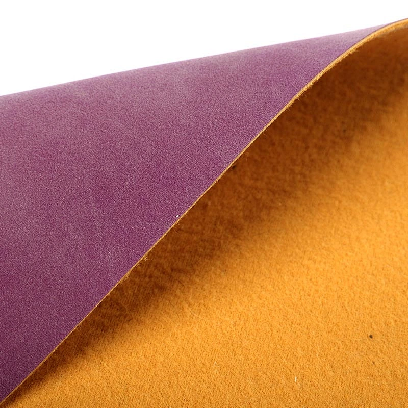 PVC leather with yangbuck design leatherette types for handbag usage price meter artificial leather for bags