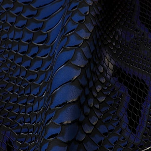 Pvc python grain leather for ladies handbags Pattern for Bags