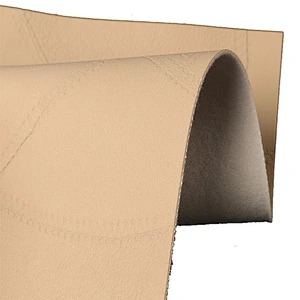 Pvc leather  with Colored Imitation Cotton Backing for women handbag