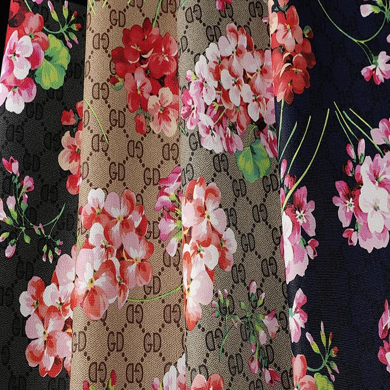 PVC embossed leather handbags making material with brush backing