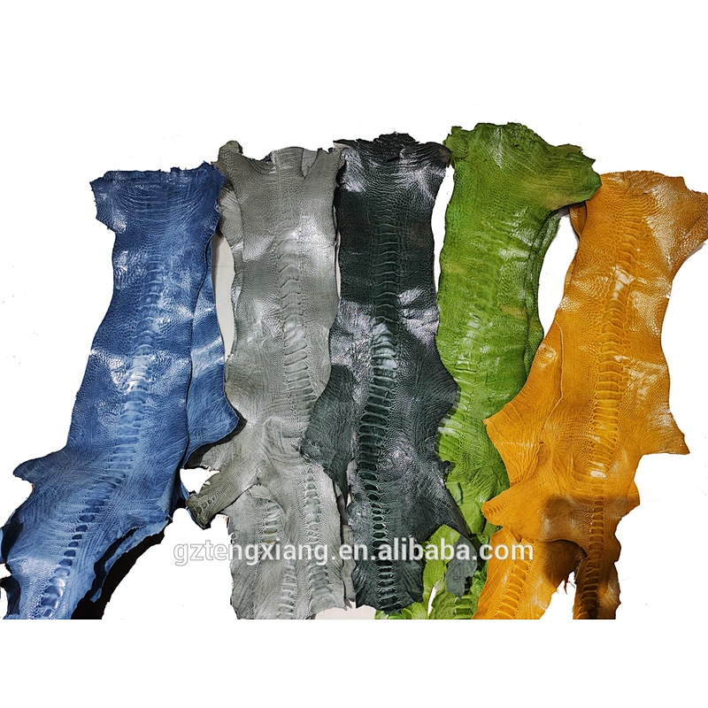 South Africa Ostrich foot skin Rare animal skin for chappal sandal Ostrich genuine leather material
