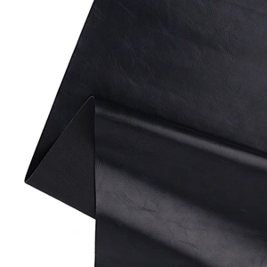 artificial leather pu polyurethane faux leather fabric for shoes upper material real skin feeling  in China