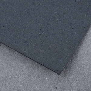 bonded leather Black Recycled leather sole for belt Recycled leather base