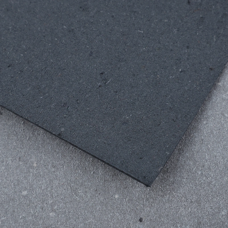 bonded leather Black Recycled leather sole for belt Recycled leather base