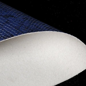 pvc leather for ladies handbags with snake skin leather for handbags