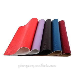 pvc leatherette faux leather fabric for handbag high quality pvc artificial leather