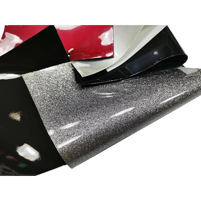 high glossy pu faux leather polish patent leather for handbag craft decoration leatherette glossy leather