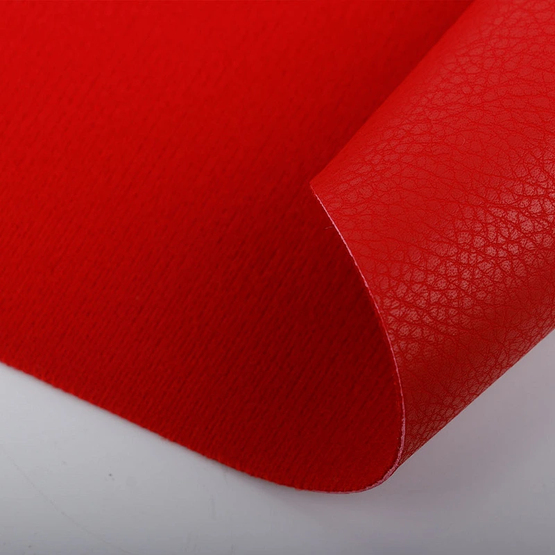 faux leather sheets material para calzado shoe upper leather for women shoes