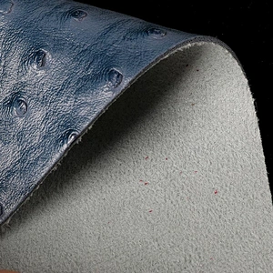 Ostrich Pattern Pvc Leather Fabric for Making Bags handbags shoulder bads for woman with suede fabric