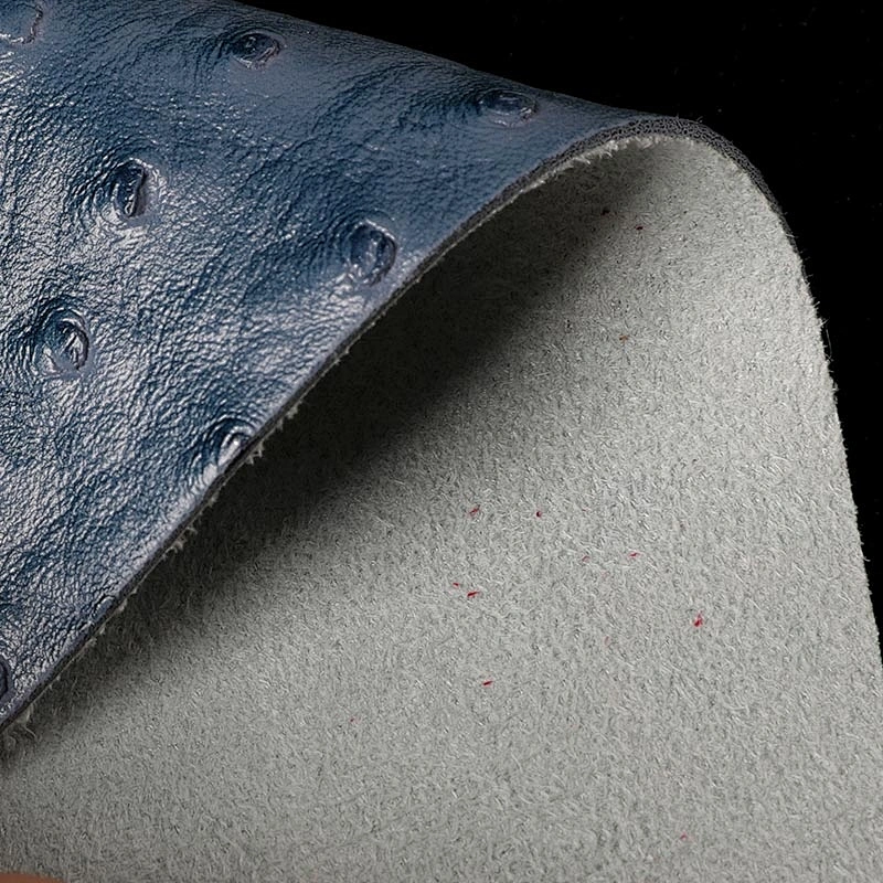 Ostrich Pattern Pvc Leather Fabric for Making Bags handbags shoulder bads for woman with suede fabric
