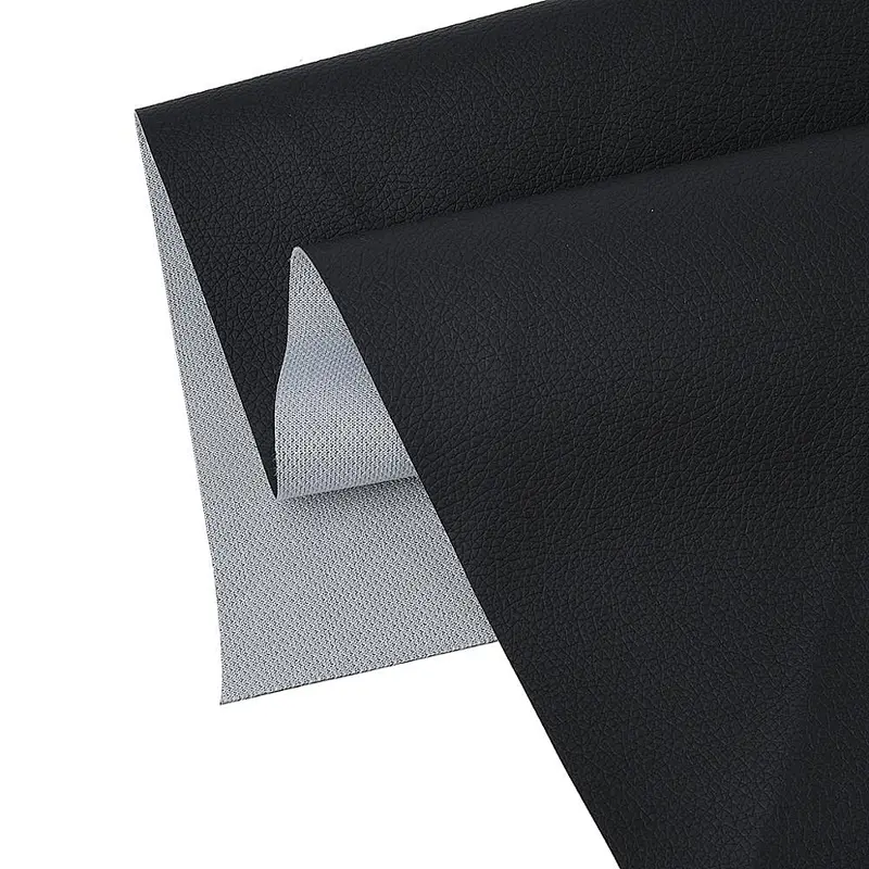 high quality vegan leather supplier in China luxury car seat cover pvc artificial leather DE90