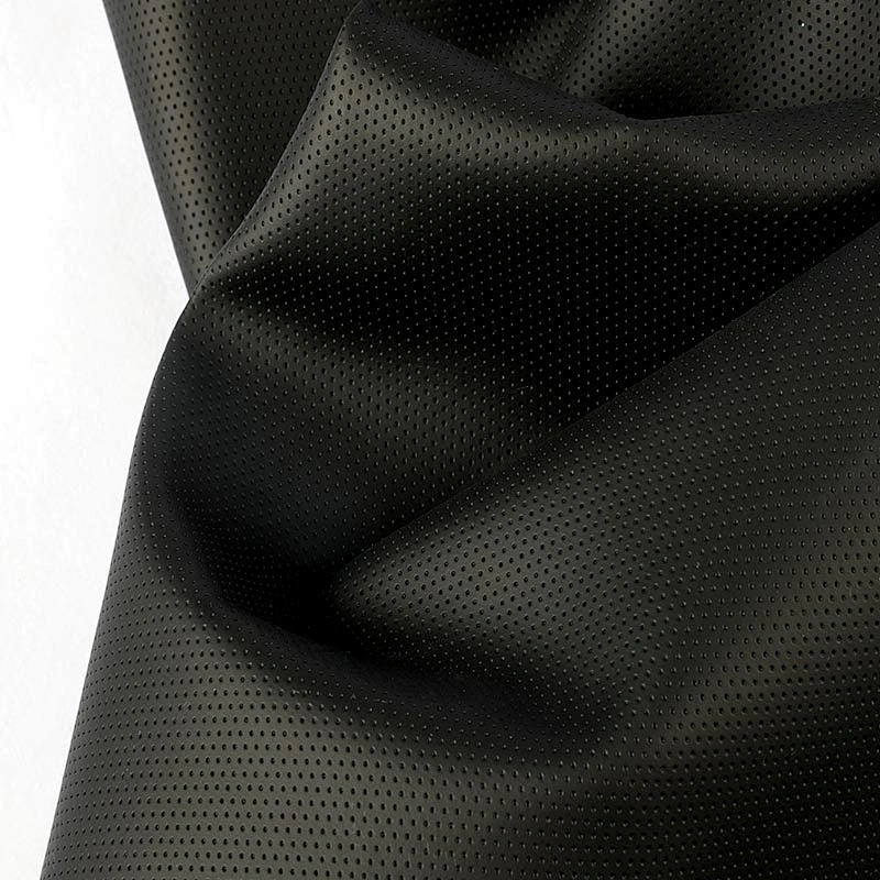 Grid  pattern Pvc artificial leather with Elastic fabric for sofa