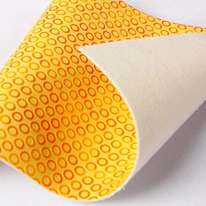 pvc leather for ladies handbags with brush backing