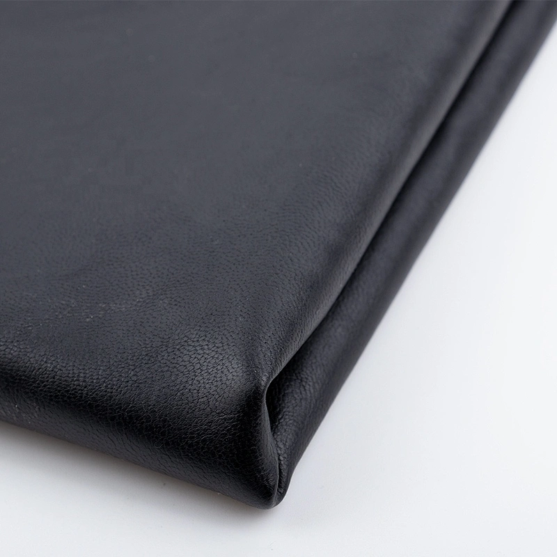 Super low price Imitated cotton backing Pu synthetic leather 0.8mm for shoes upholstery craft seat wallet