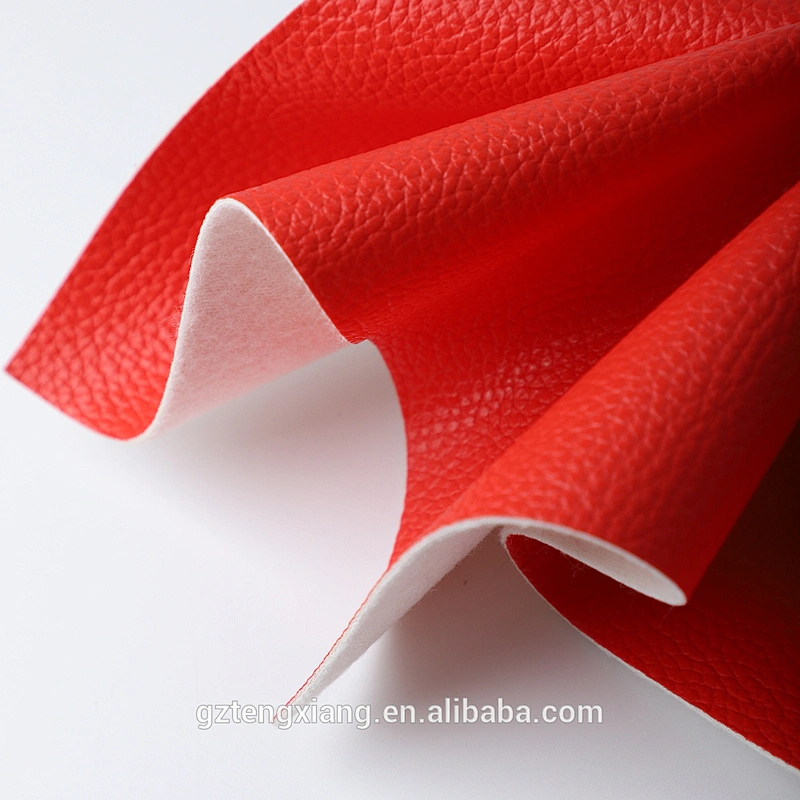 pvc leatherette faux leather fabric for handbag high quality pvc artificial leather