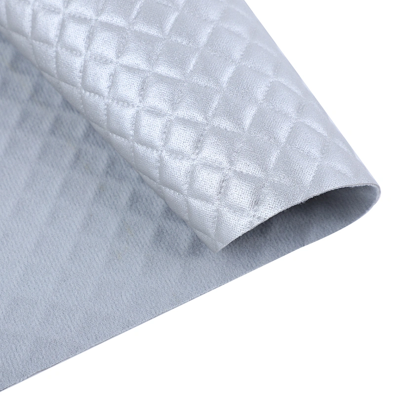 Pearl color fabric for Interior decoration fire retardant synthetic leather pvc vinyl fabric faux pvc leather