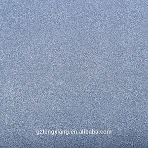 glitter fabric for shoes china supplier leather pu synthetic glitter leather