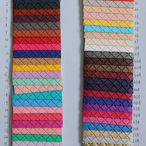 brushed cloth backing pvc leather rexine fabric pvc vinyl leatherette for handbag pillow decoration