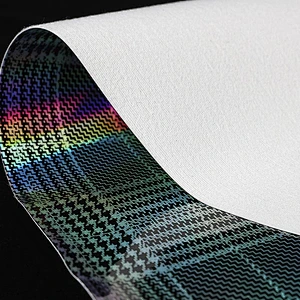 pvc color imitation leather for handbags usage with brush backing