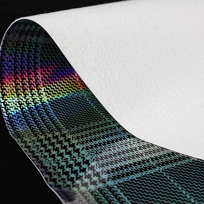 pvc color imitation leather for handbags usage with brush backing