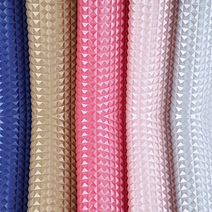 3D lattice pattern pvc faux leather for furniture leather upholstery