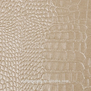 pieles vegana crocodile pu synthetic leather Indoor decoration Indoor decoration