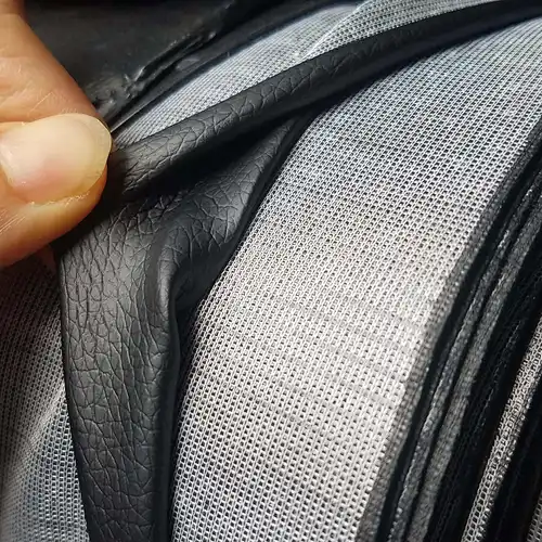 faux leather from China factory pvc leather car seat stocklot grade B sells by tons