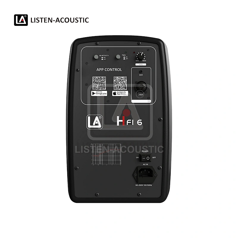 H6  2-Way Active Bi-Amp Studio Monitor