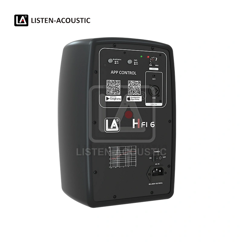 H6  2-Way Active Bi-Amp Studio Monitor