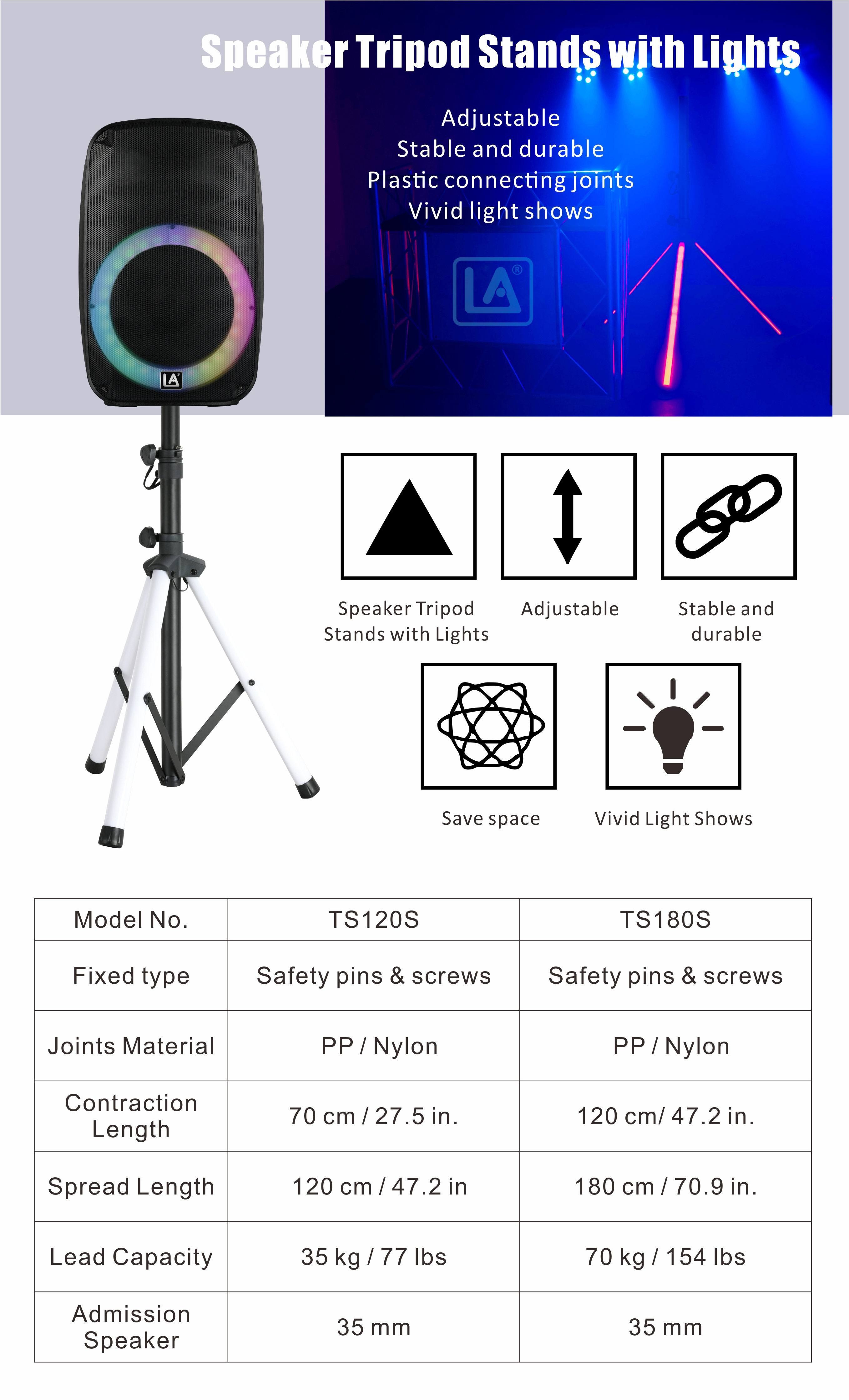 studio monitor stands,adjustable height speaker stand,speaker stands