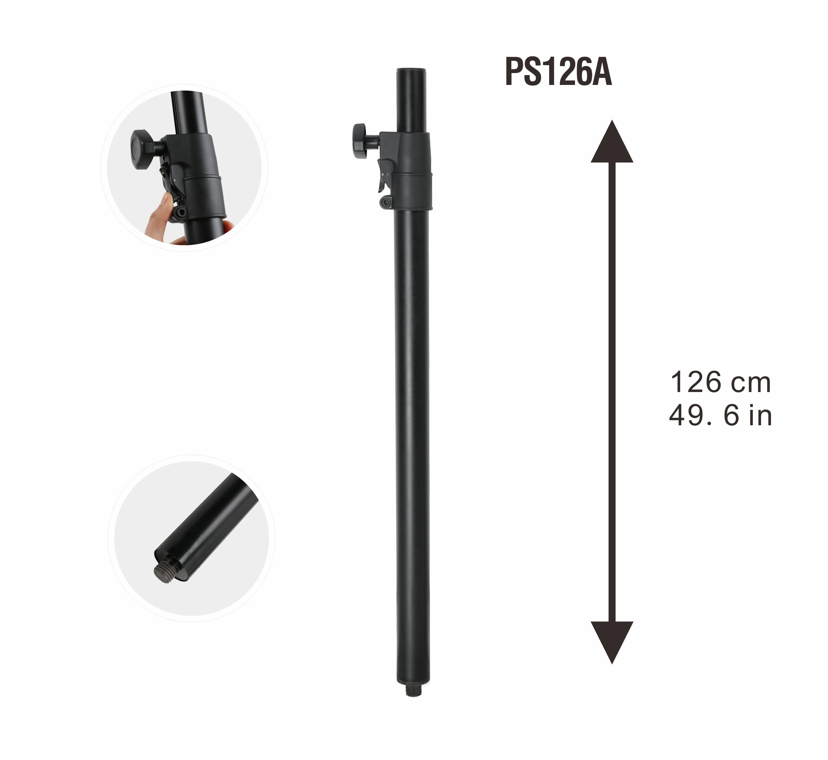 studio monitor stands, adjustable height speaker stand, Speaker Stands, Accessories, Speaker Stands