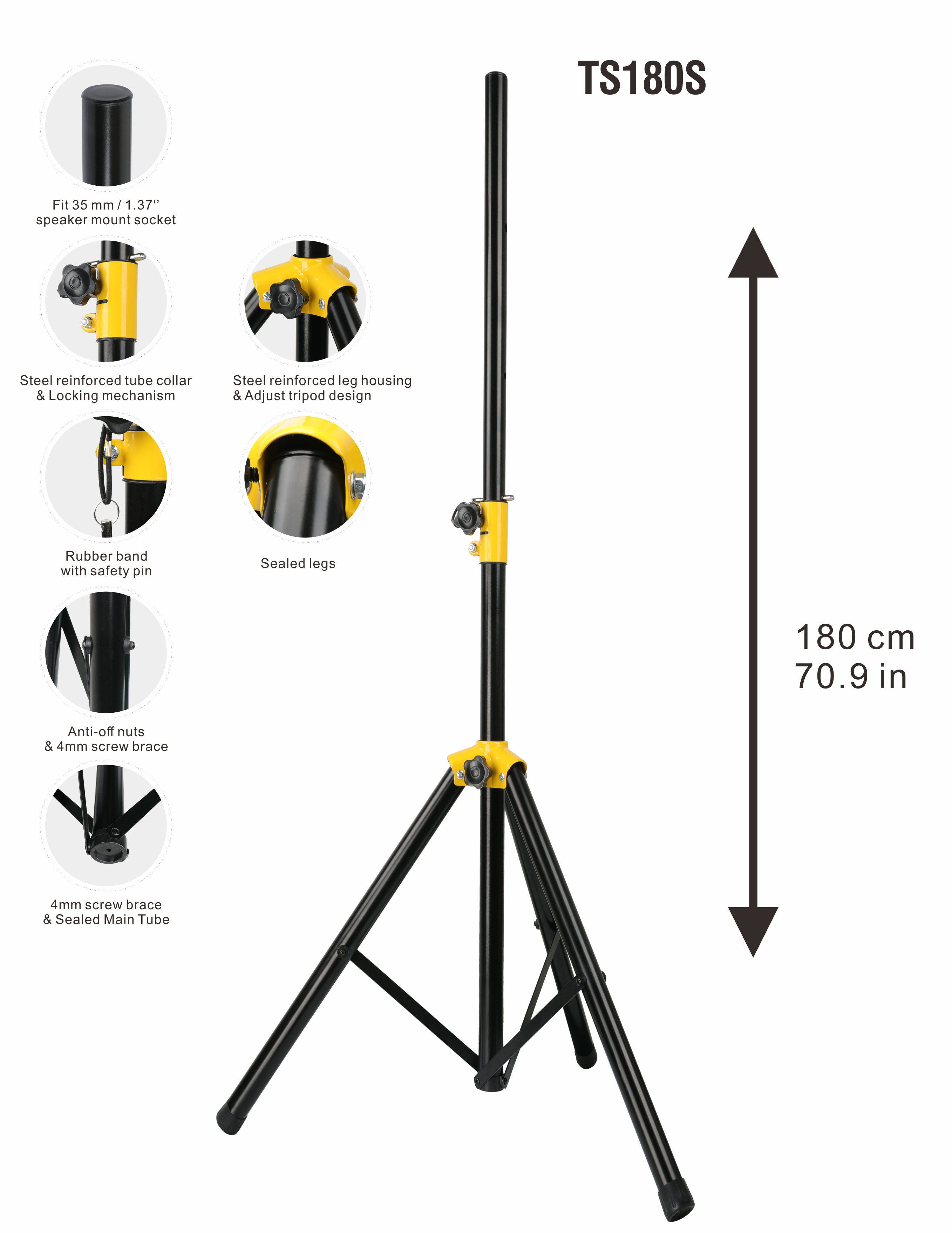 speaker stands pair bookshelf,universal speaker stand,Speaker Stands,tripod stand