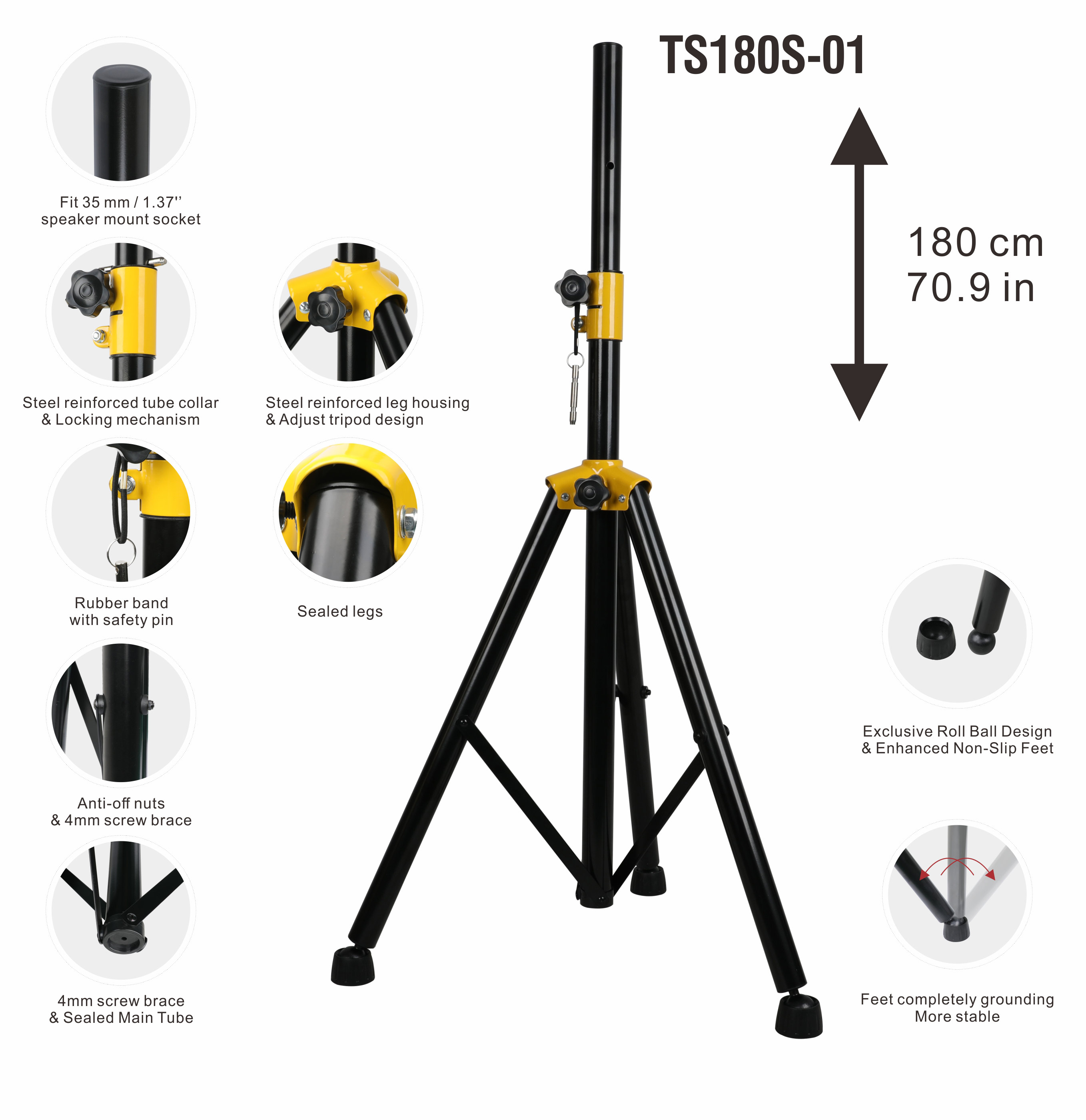 tripod for projector,tripod speaker stand,speaker stands,Tripod Stand for Speakers