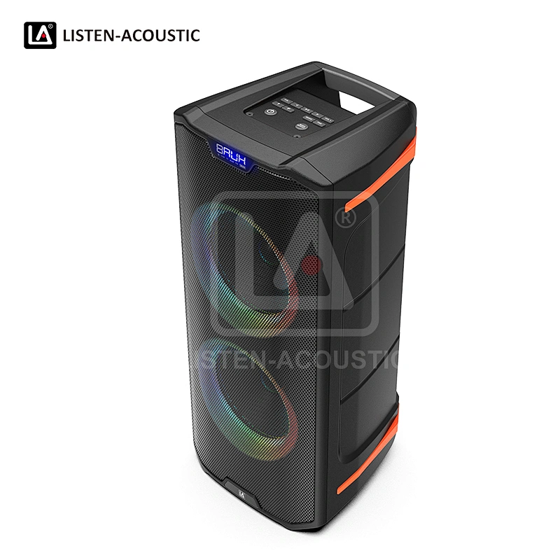 BMW-26 Portable Bluetooth Party Speaker with Light Effects