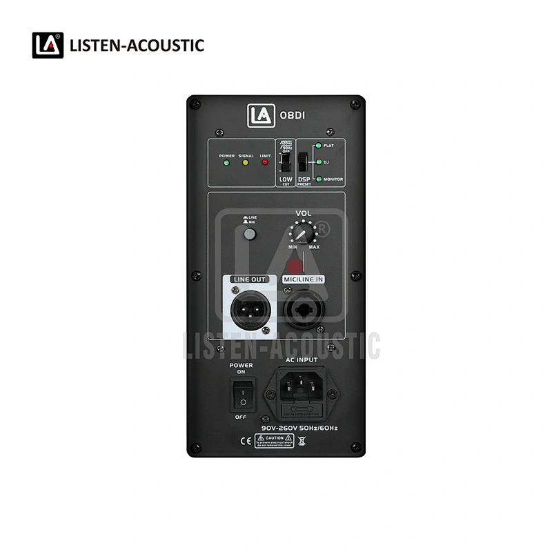 PY-08D1 PA Speaker with Class-D BI Amplifier