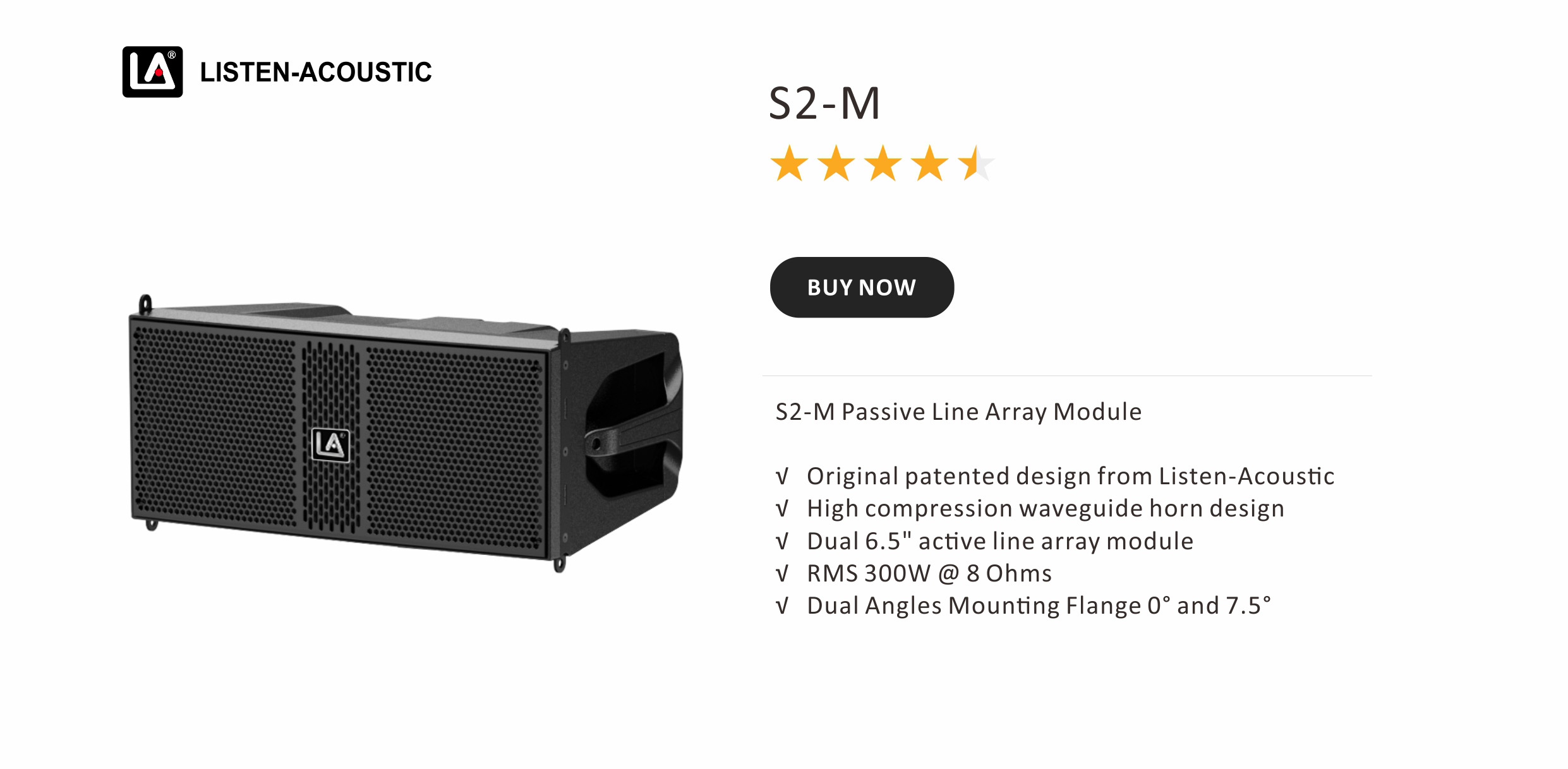 Active Speakers, active line array loudspeaker, active line array, active line array speaker, s2 md active line array module