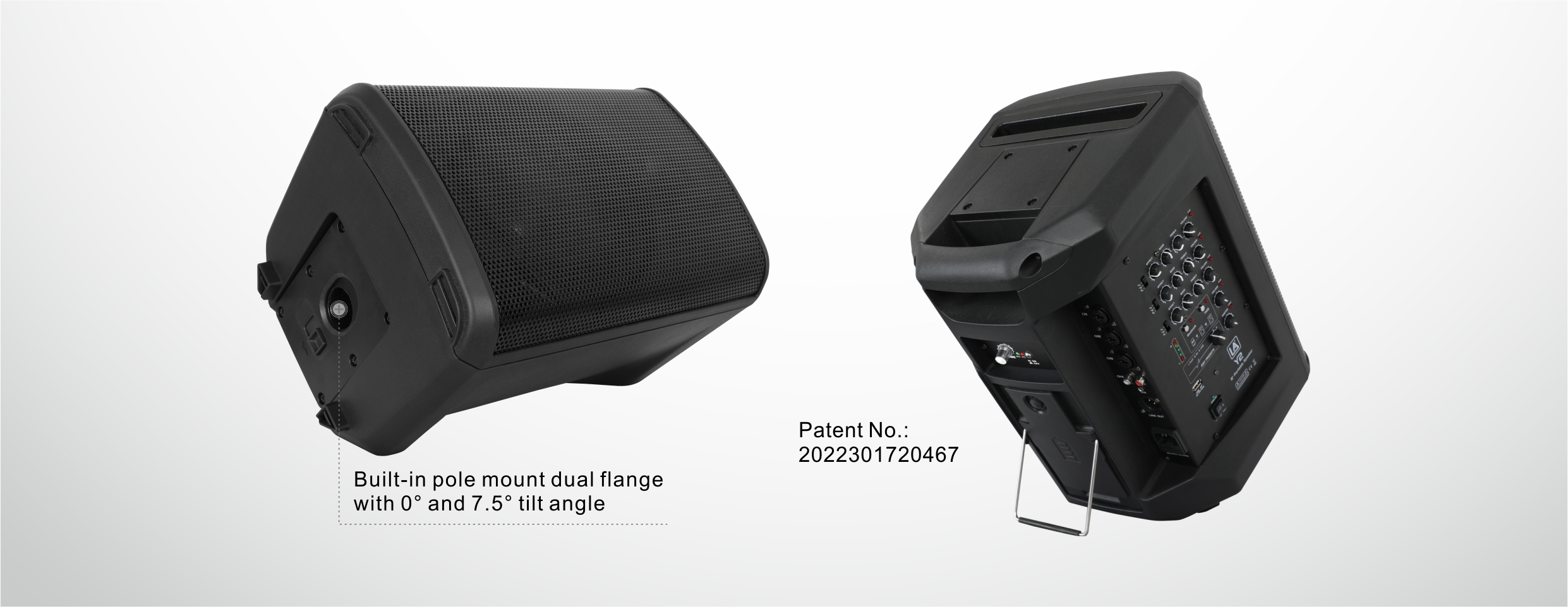 Portable speakers, compact speaker, All in One Speaker Y2 Series, Multi function speakers, Bluetooth speaker, Portable Sound Speakers Y2 Series