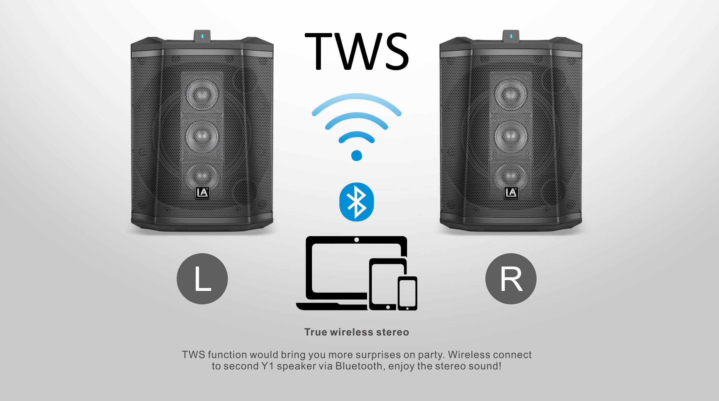 compact pa system, Portable Bluetooth Speaker Y1X Series, small bluetooth speaker, bluetooth speakers portable wireless, Portable Sound Speakers, Y1X-120