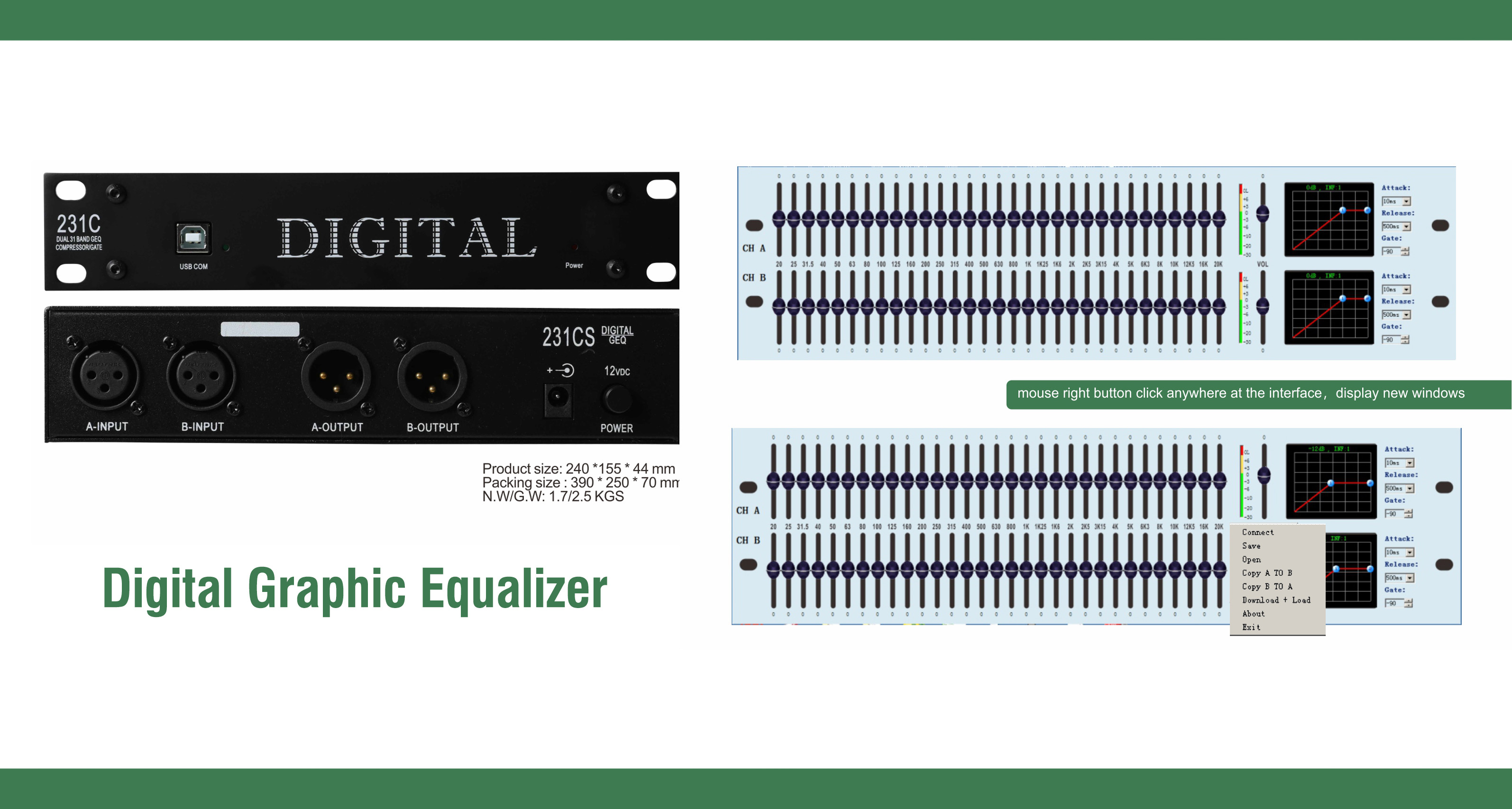 Digital Graphic Equalizer