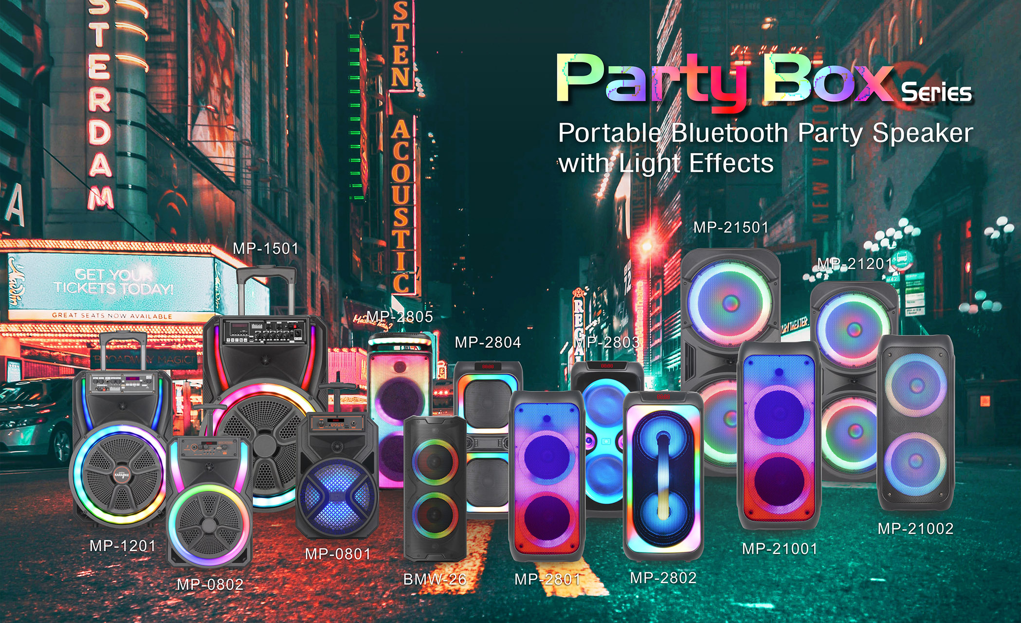 Party Box Speakers
