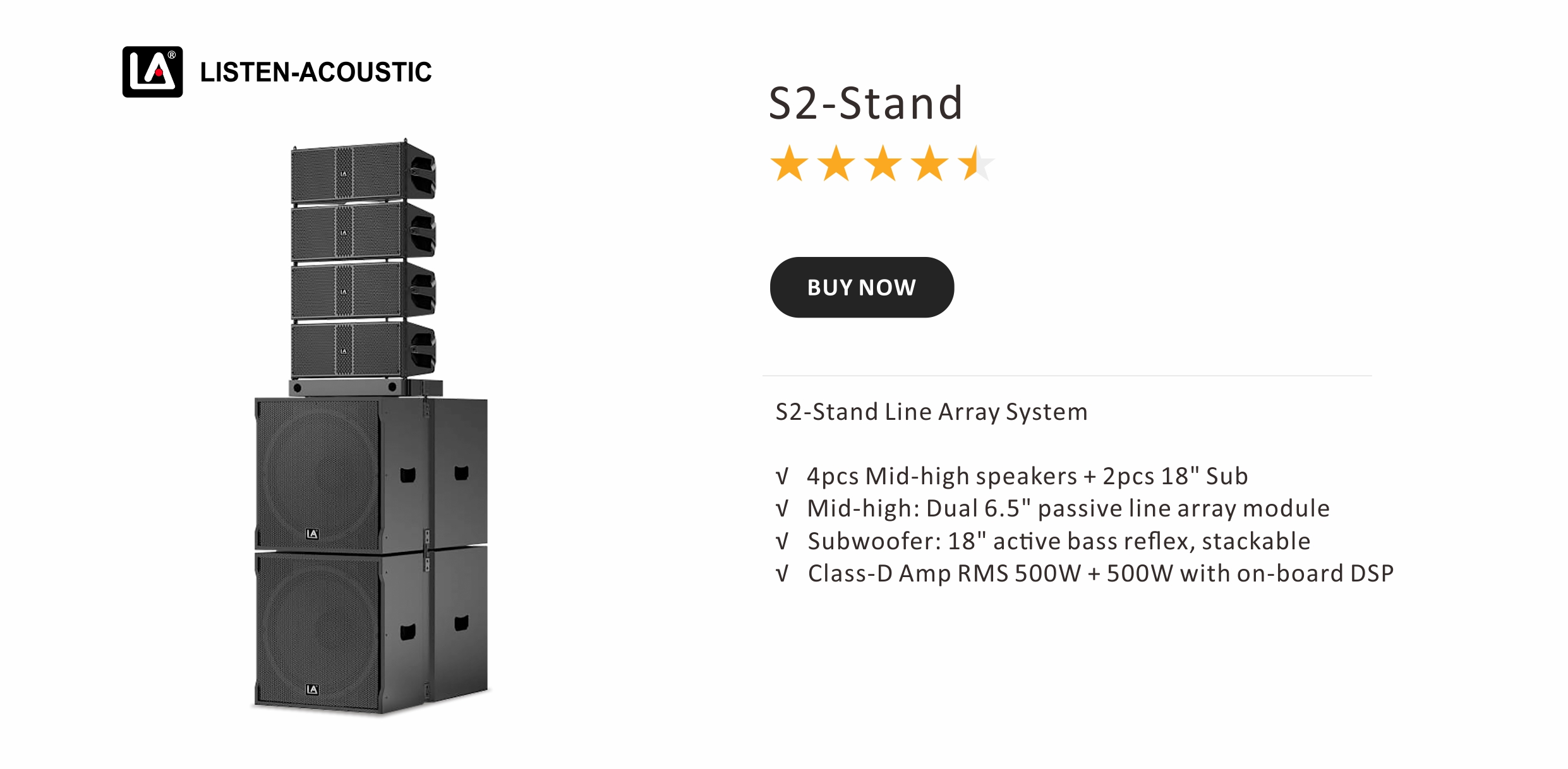 S2 Series Active Line Array System, active line array system, line array active system, active line array China, active line array loudspeaker