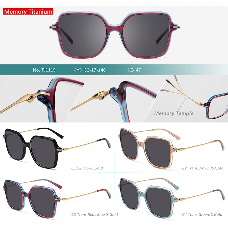 high quality new model custom logo acetate optical frame