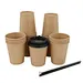 Waxed paper cups