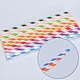 black paper straws