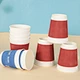 Waxed paper cups