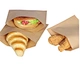 white paper food bags