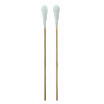 6 lnches wooden stick cotton swabs large head