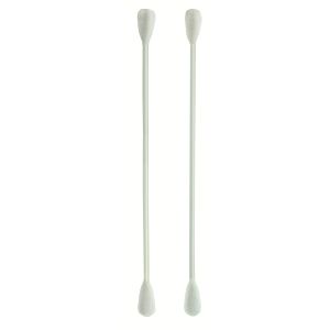 8 Inches Plastic Stick Cotton Swabs Double Head