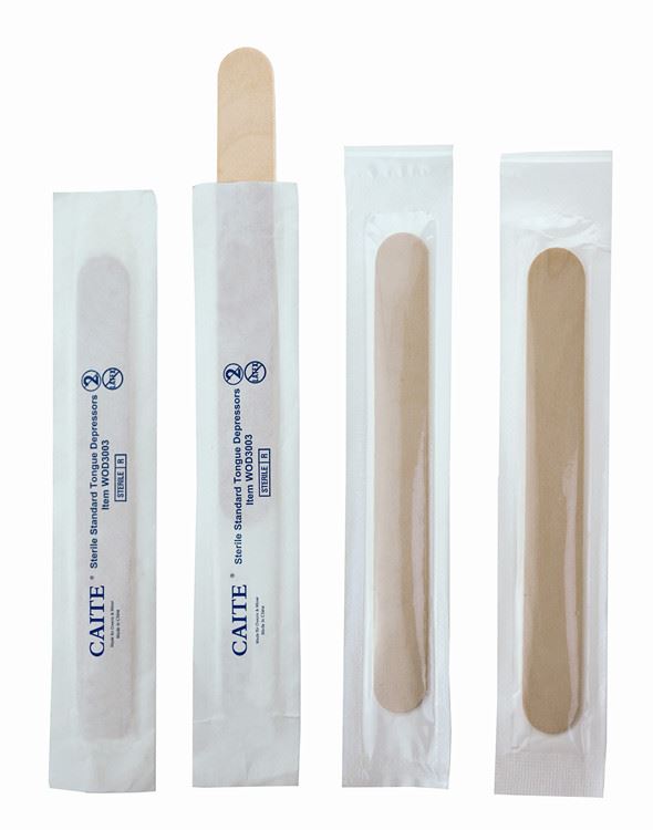 Wooden Tongue Depressors Single Packing