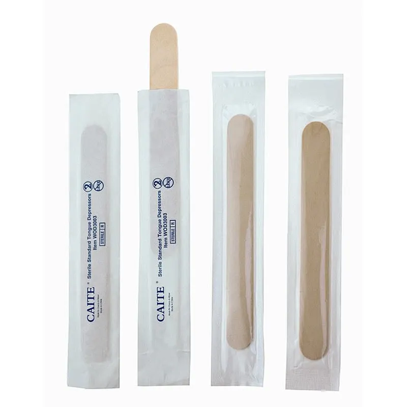 Wooden Tongue Depressors Single Packing